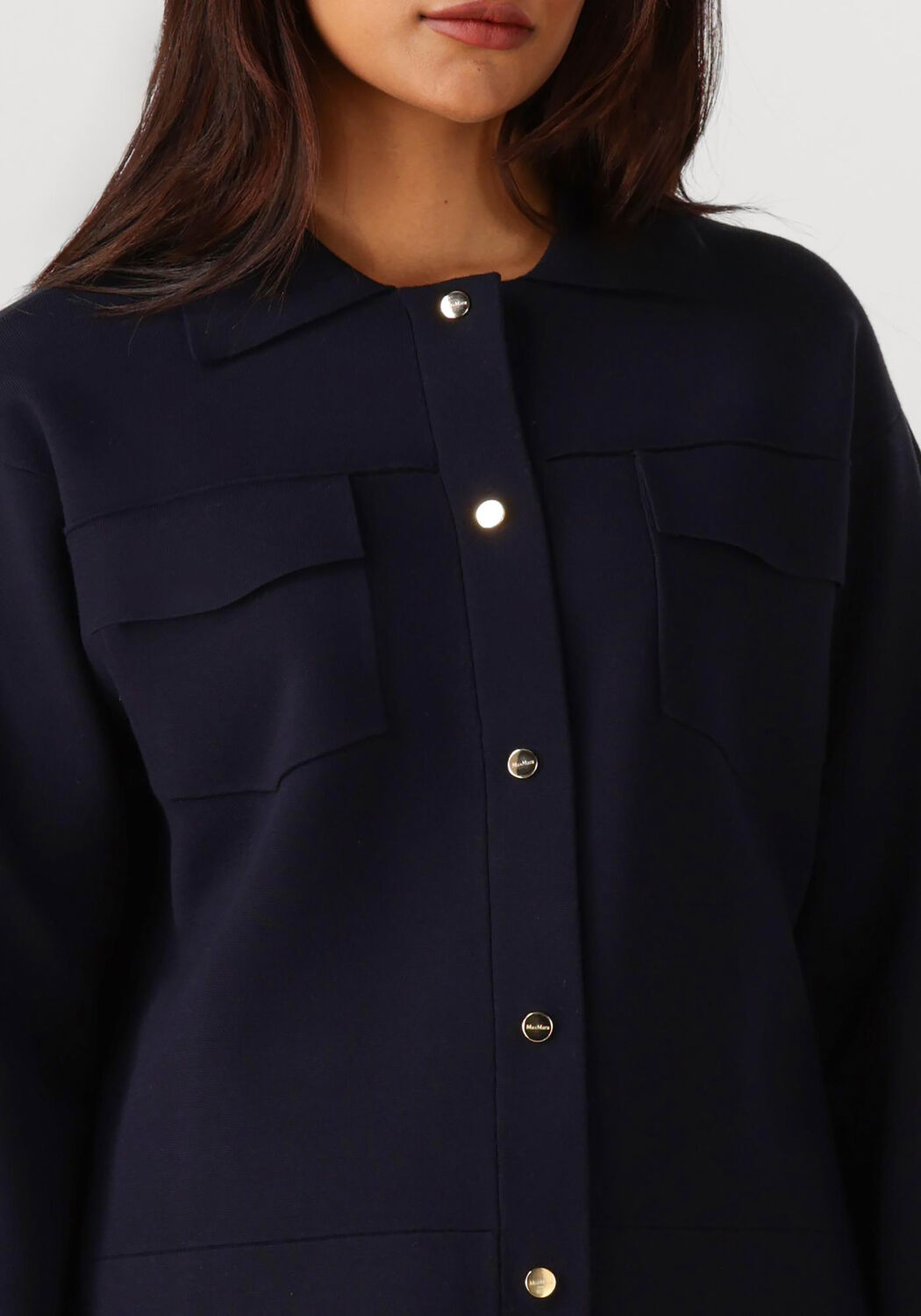 Donkerblauwe MAX MARA Vest ZUM - large