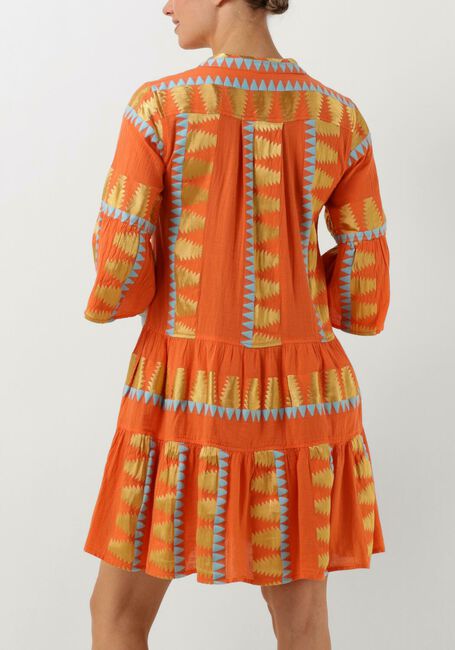 Oranje NEMA Mini jurk ZADIE - large