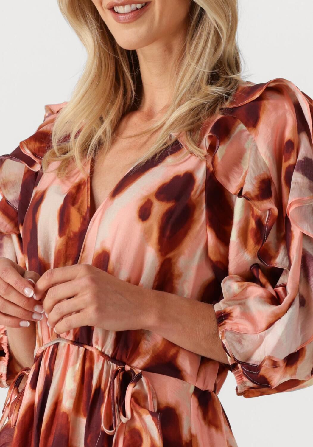 Multi DANTE6 Maxi jurk ANZUR BOHEMIAN PRINTED DRESS - large