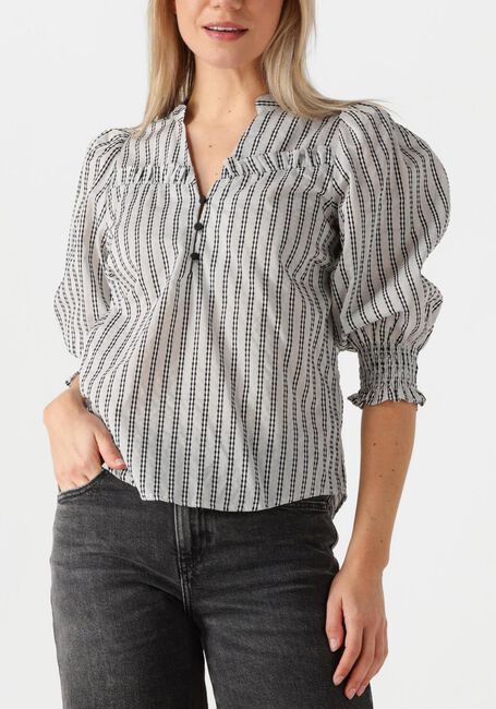 Witte CO'COUTURE Blouses NORACC FRILL SS BLOUSE - large