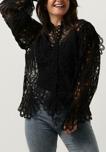 Zwarte COPENHAGEN MUSE Blouses CNMOONLIGHT-BLOUSE - large