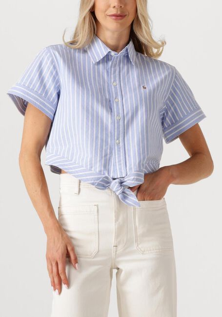 Lichtblauwe RALPH LAUREN Blouses WOVEN-SPORT SHIRT-SHIRT - large