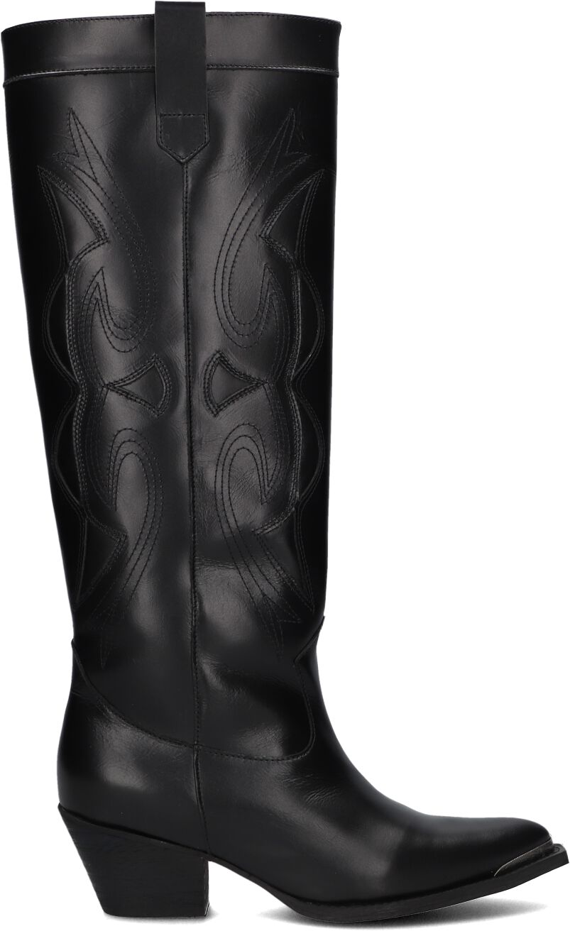 Toral Cowboylaarzen Dames Miu, Maat: 36, Materiaal: Leer, Kleur: Zwart