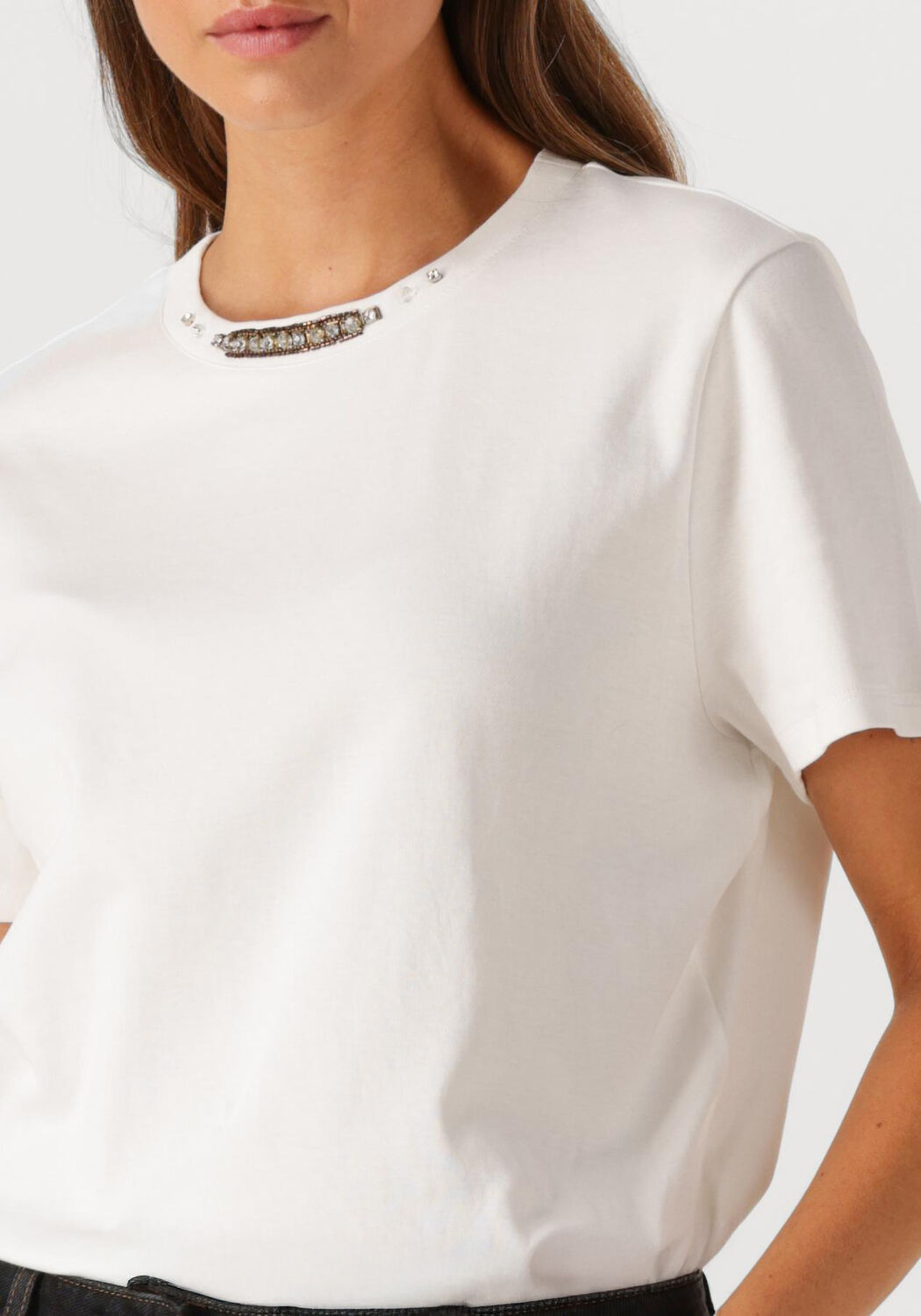 Witte MARC CAIN COLLECTION T-shirt ZC 48.08 J61 - large