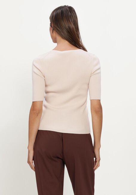 Creme LUISA CERANO Top FEINSTRICK-PULLOVER - large