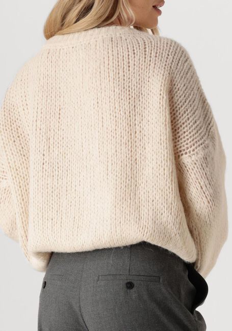 Beige SUMMUM Trui SWEATER ALPACA BLEND KNIT - large