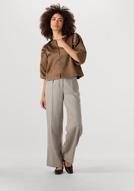 Bruine SECOND FEMALE Blouses PERLLA BLOUSE - large