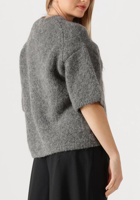 Grijze CLOSED Trui CREW SHORT SLEEVE - large