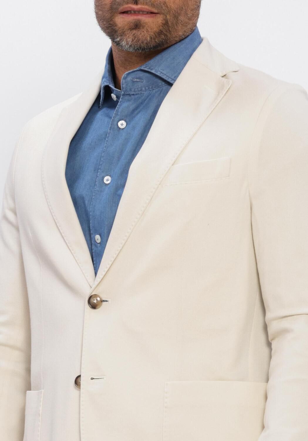 Beige CIRCOLO Colberts PREMIUM PIQUET - large