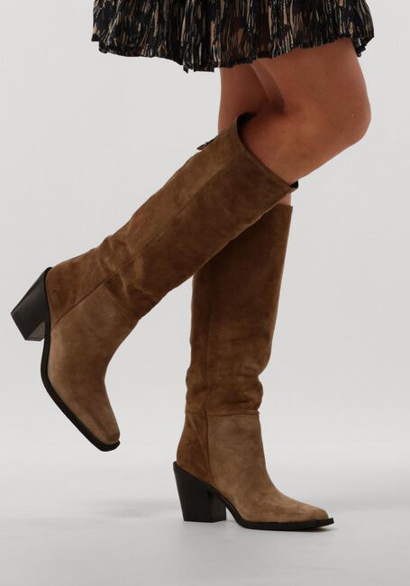 Taupe BLASZ Hoge laarzen 12 - large
