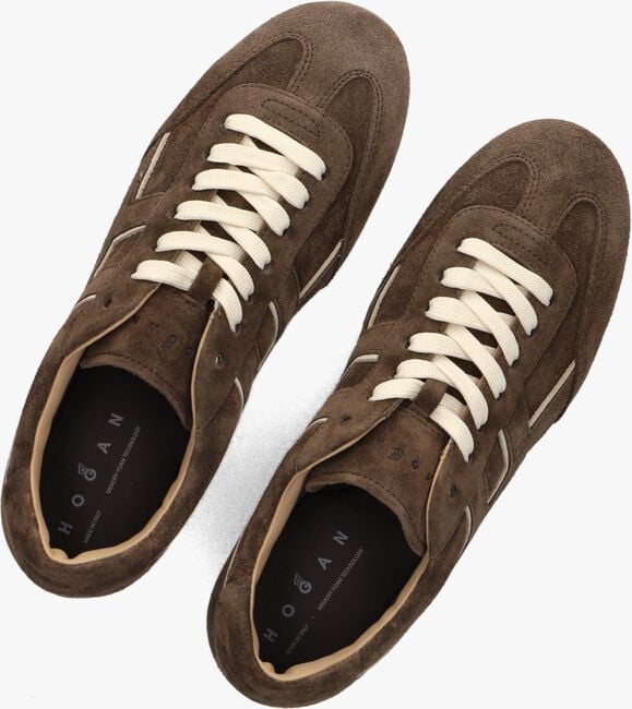 Bruine HOGAN Lage sneakers H693 ALLACCIATO H Bruine HOGAN Lage sneakers H693 ALLACCIATO H - large
