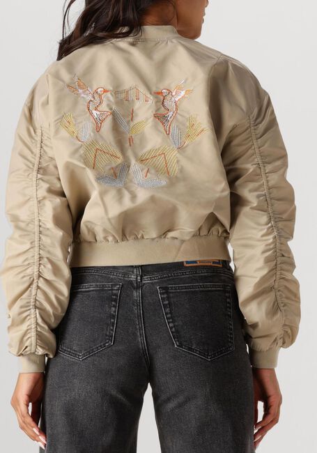 Beige SUMMUM Jack JACKET BOMBER - large