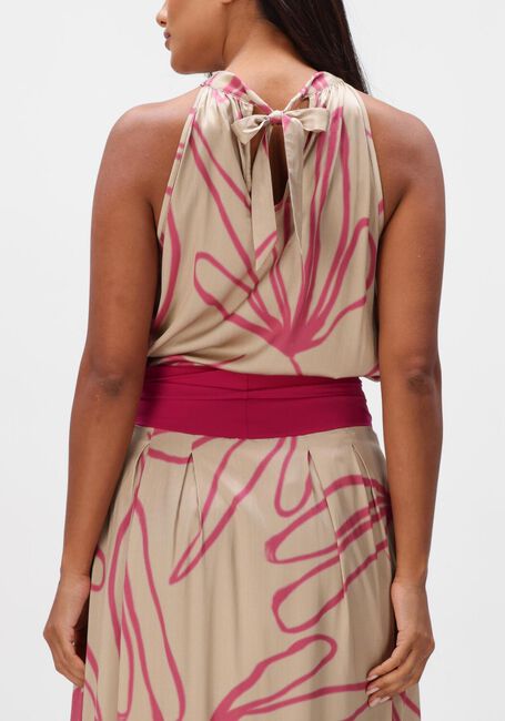 Beige JAPAN TKY Top WAKABA DESSIN - large