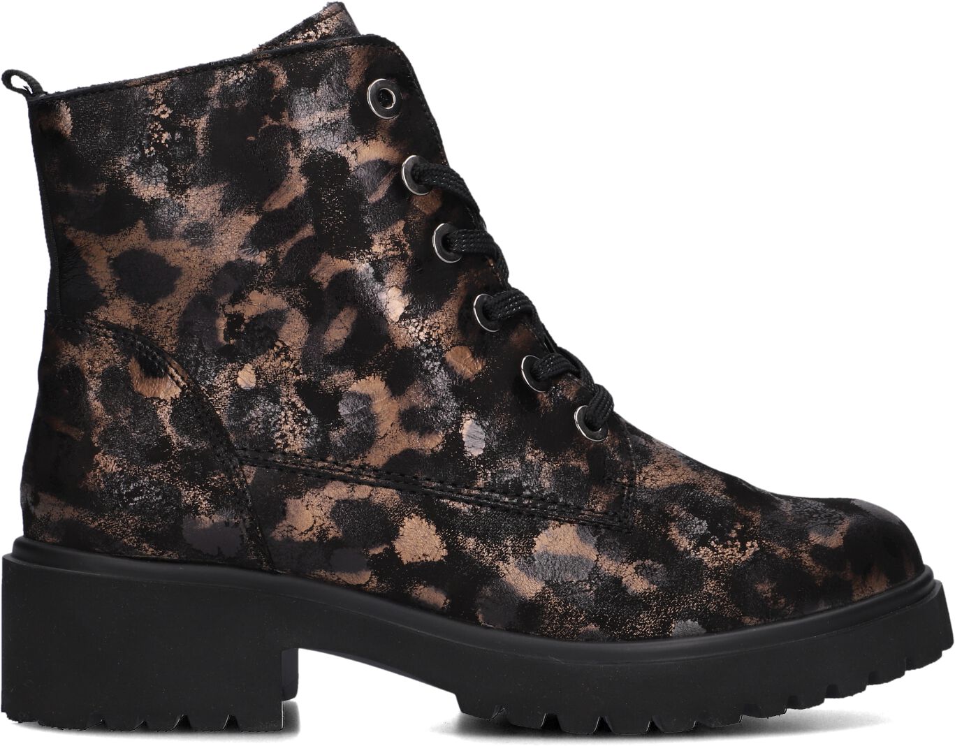 Waldläufer Enkellaarsjes
Dames 716801, Maat: 37,5, Materiaal: Leer, Kleur: Leopard
