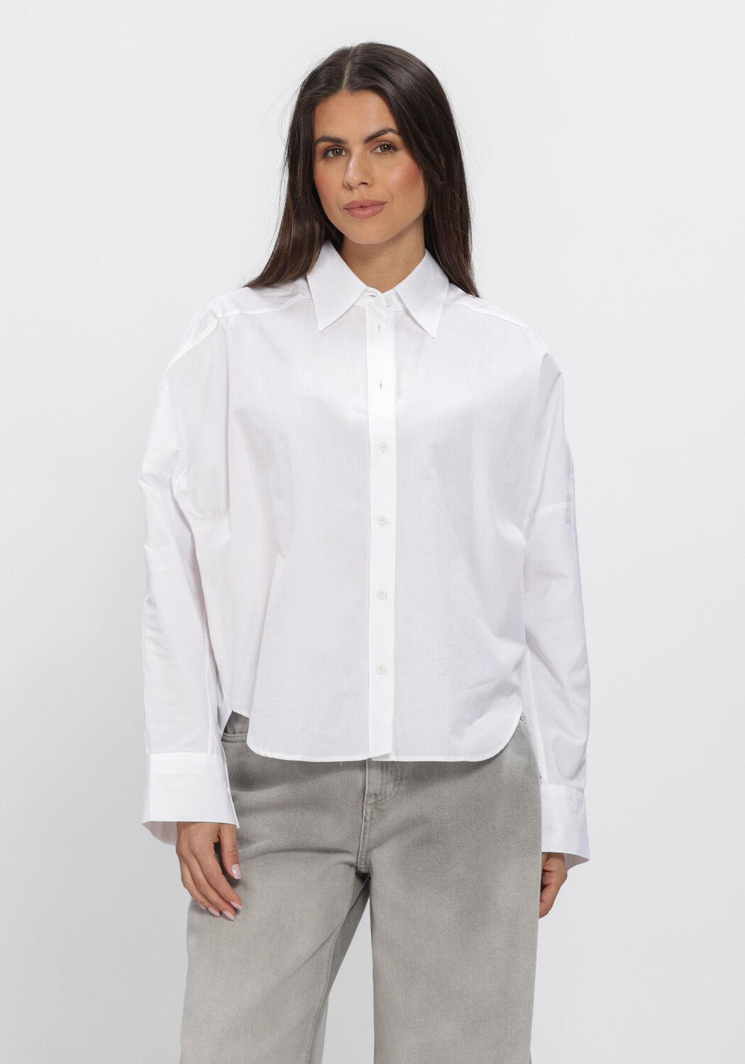 Witte CLOSED Blouses GATHERED SHIRT - large