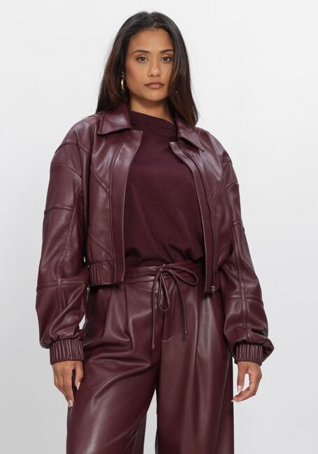 Bordeaux AMAYA AMSTERDAM Jack RIVEN JACKET - large