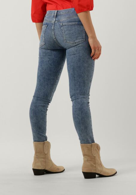 Blauwe 7 FOR ALL MANKIND Skinny jeans HW SKINNY SLIM ILLUSION BRIGHTNESS - large