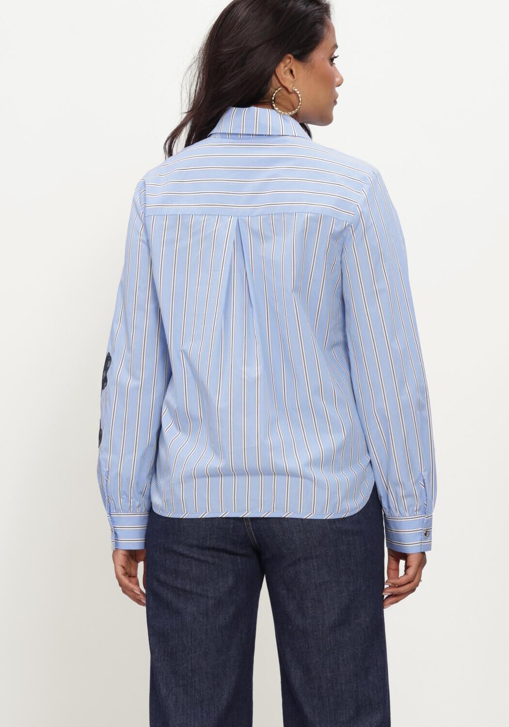 Lichtblauwe CAROLINE BISS Blouses 4679 - large