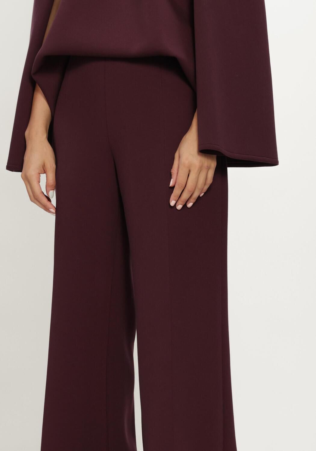 Bordeaux NATAN Wijde broek PANTALON DROIT - large