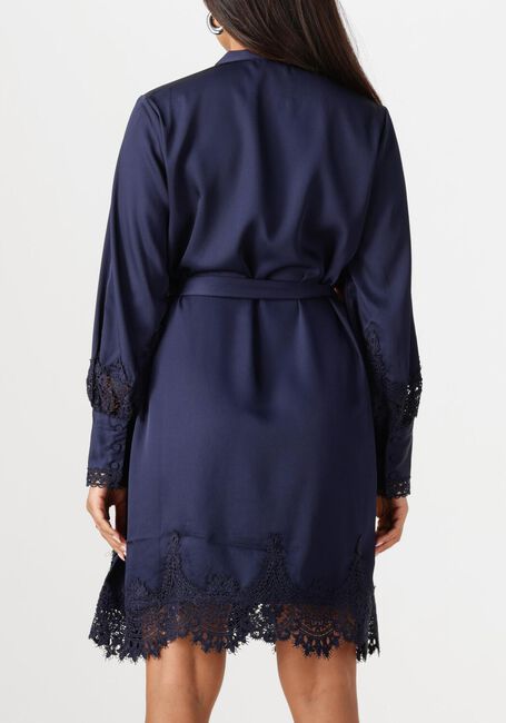 Donkerblauwe BRUUNS BAZAAR Mini jurk FELICIA DRESS - large