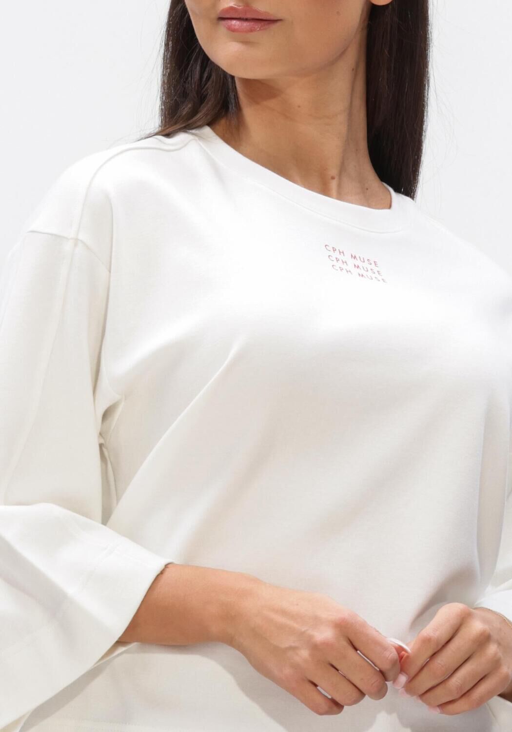 Witte COPENHAGEN MUSE Top CMMUSE-TEE - large