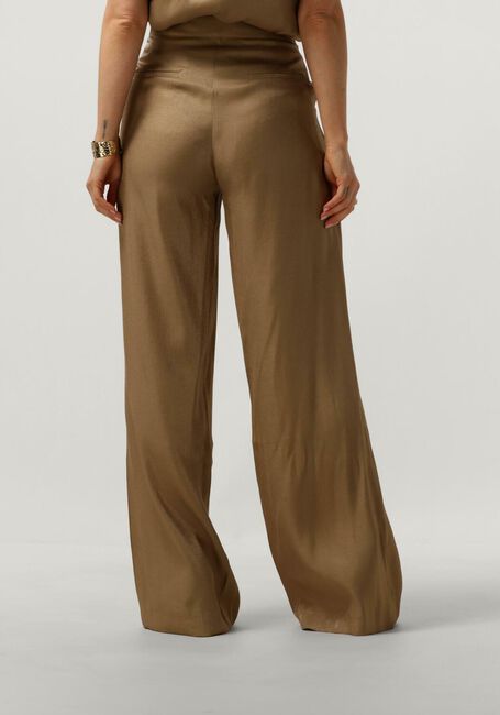 Groene AAIKO Wijde broek SEARLE SHIMMERY VIS 355 - large