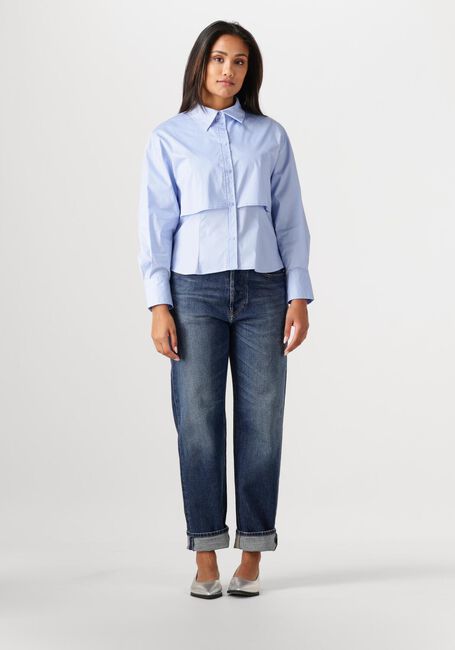 Blauwe CO'COUTURE Blouses SANDY DOUBLE LAYER SHIRT - large