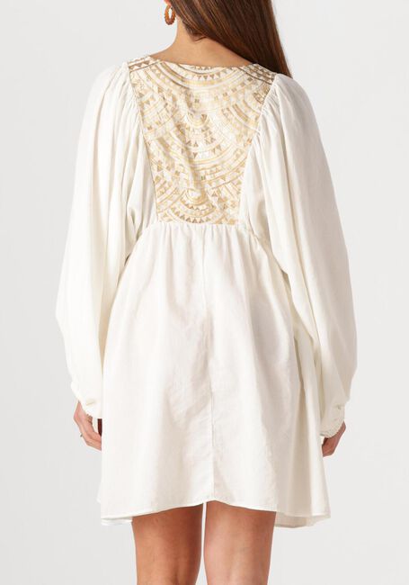 Gebroken wit GREEK ARCHAIC KORI Mini jurk 330432 - large