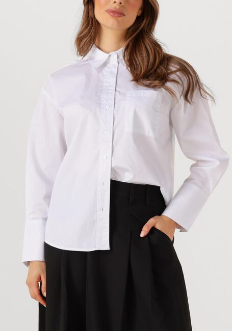 Witte CO'COUTURE Blouses POPPY CUFF SHIRT - large