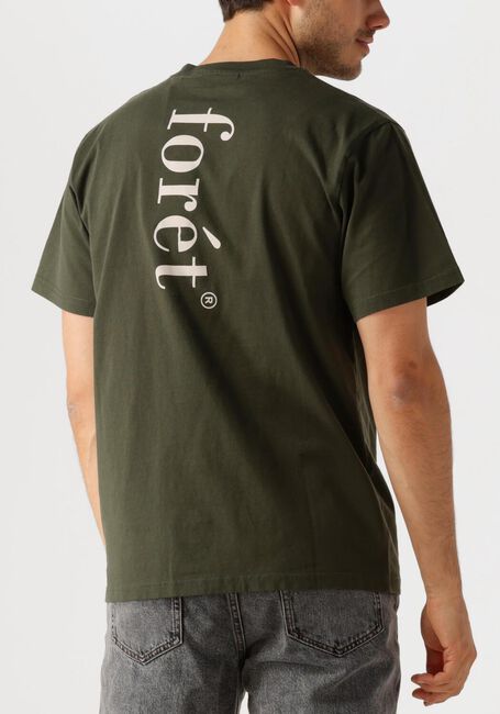 Groene FORÉT T-shirt OCEAN T-SHIRT - large