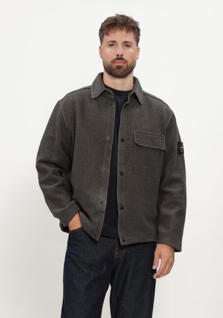 Donkergrijze STONE ISLAND Overshirts SHIRTS S0461 - large