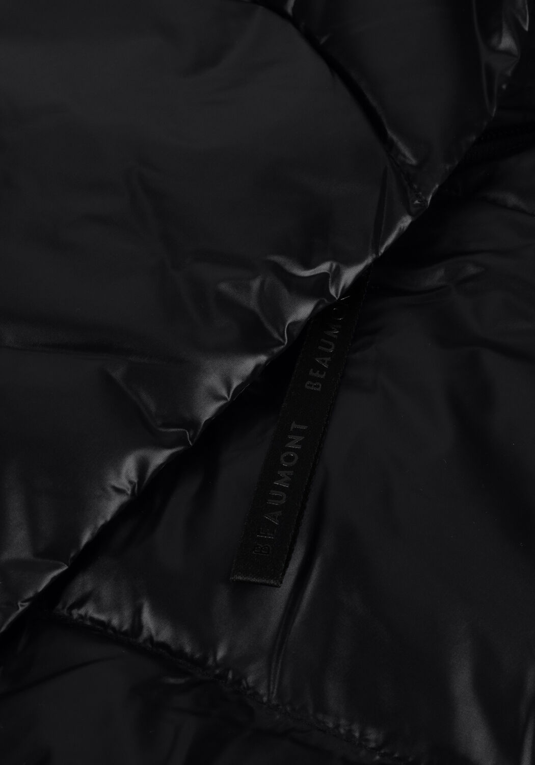 Zwarte BEAUMONT Gewatteerde jas KARLIE - large