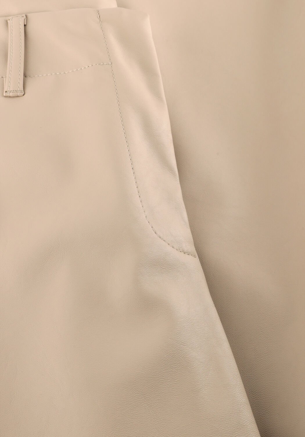 Beige KNIT-TED Wijde broek NAOMI PANT - large