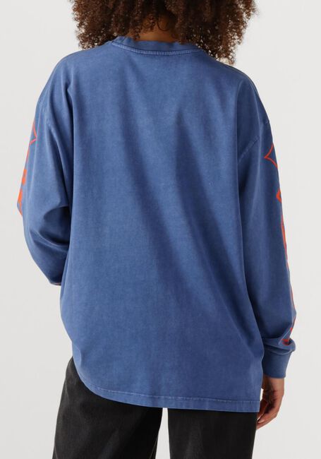 Blauwe STIEGLITZ Top BENJAMIN SKATE LONGSLEEVE - large