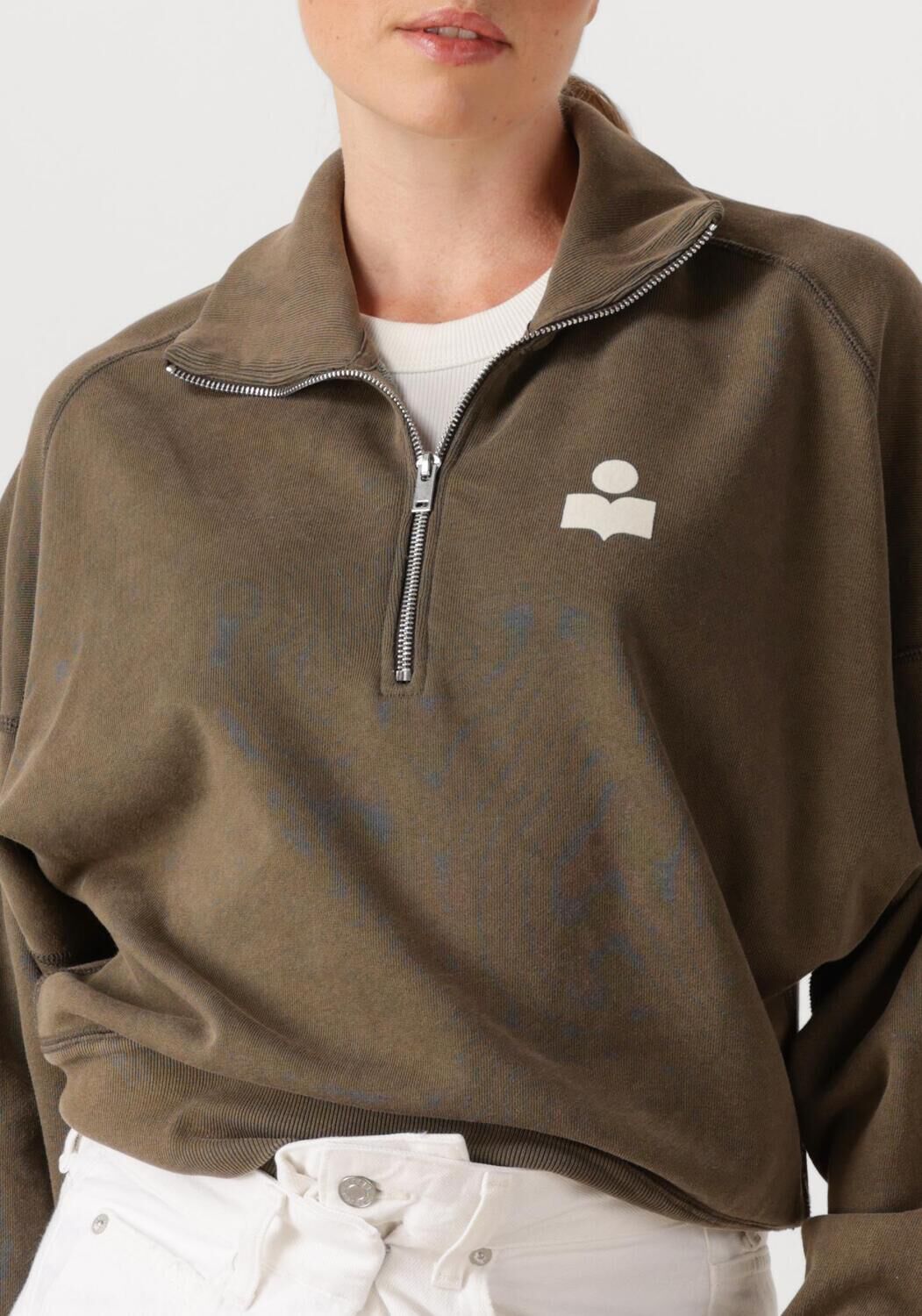 Bronskleurig MARANT ETOILE Trui ROSS-GA 25ASW0093FA - large