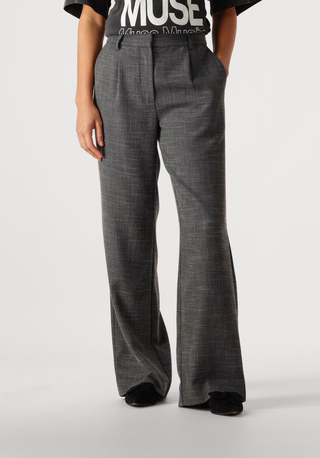 Copenhagen Muse Pantalon Dames Tonnie Pant, Maat: S, Kleur: Grijs afbeelding 1
