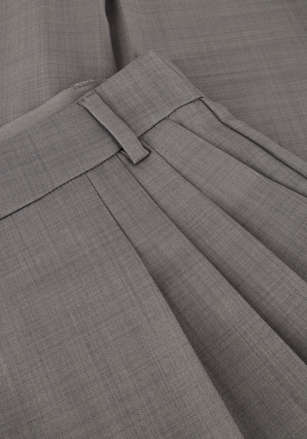 Donkergrijze CO'COUTURE Pantalon LIANE PLEAT PANT - large