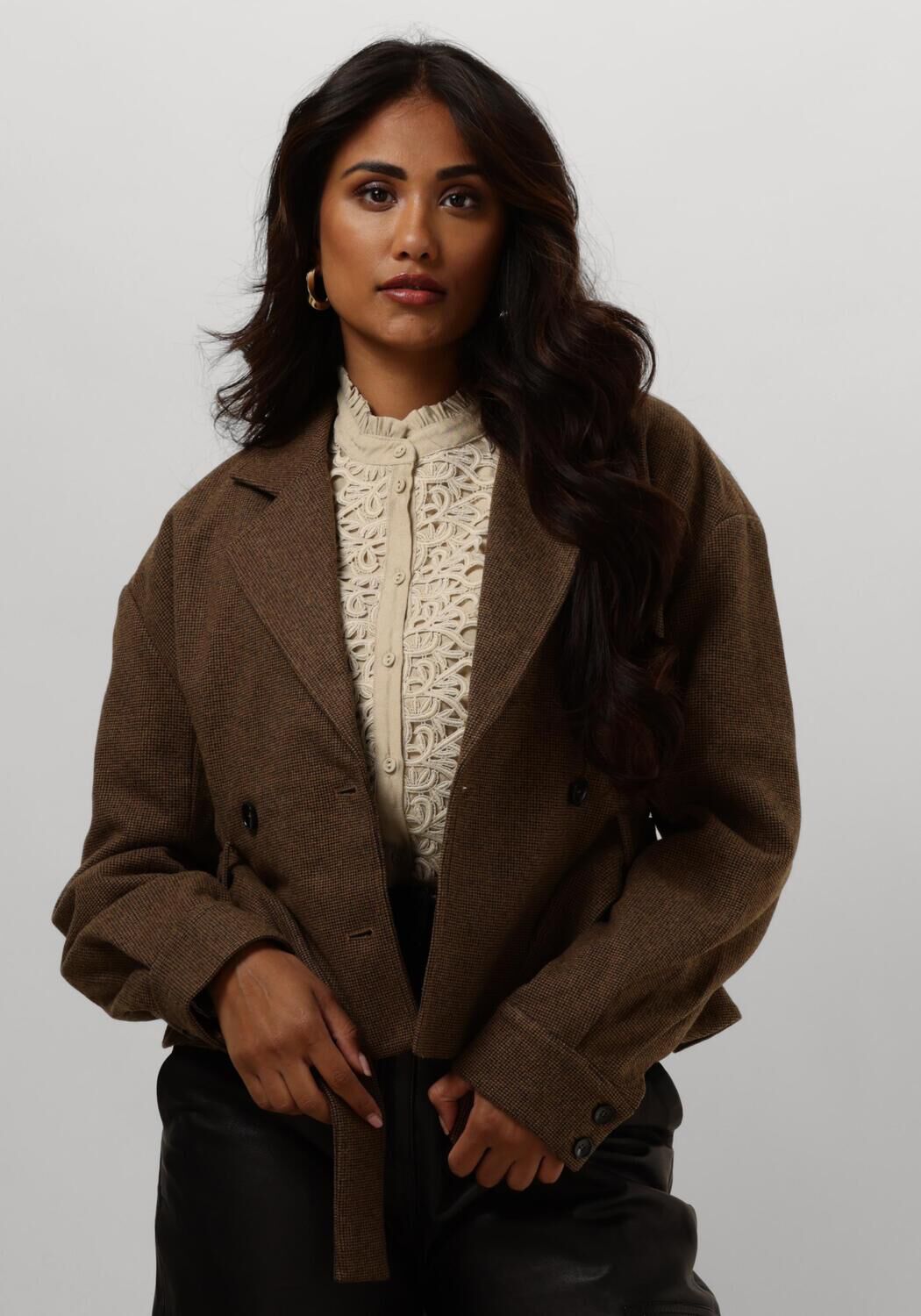 AAIKO Jack Dames Polette Pes 330, Maat: L, Kleur: Bruin