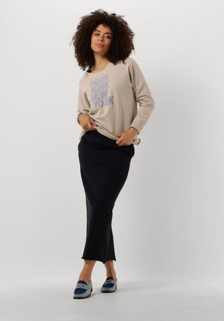 Zwarte PENN & INK Midirok 503 SKIRT - large