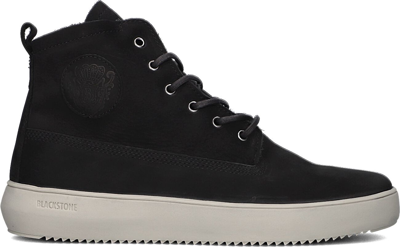 Blackstone Hoge Sneakers Heren Aspen, Maat: 45, Materiaal: Nubuck, Kleur: Zwart
