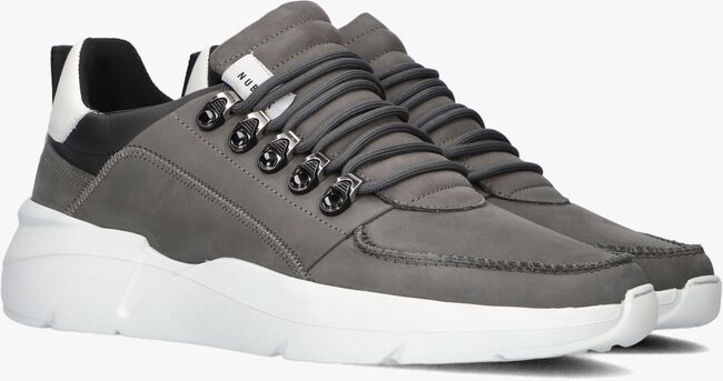 Nubikk Shoes Nubikk Heren Grijs Grijze Nubikk Lage Sneakers Roque