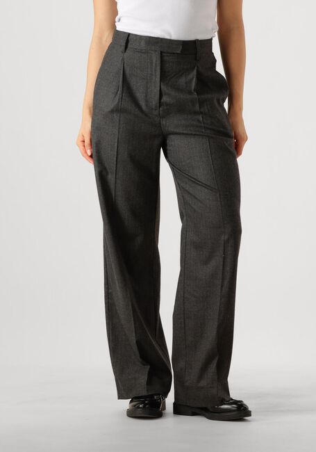 Donkergrijze SECOND FEMALE Pantalon WAKE TROUSERS - large