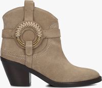 Zand SEE BY CHLOÉ Enkellaarsjes HANA SB39065A - medium