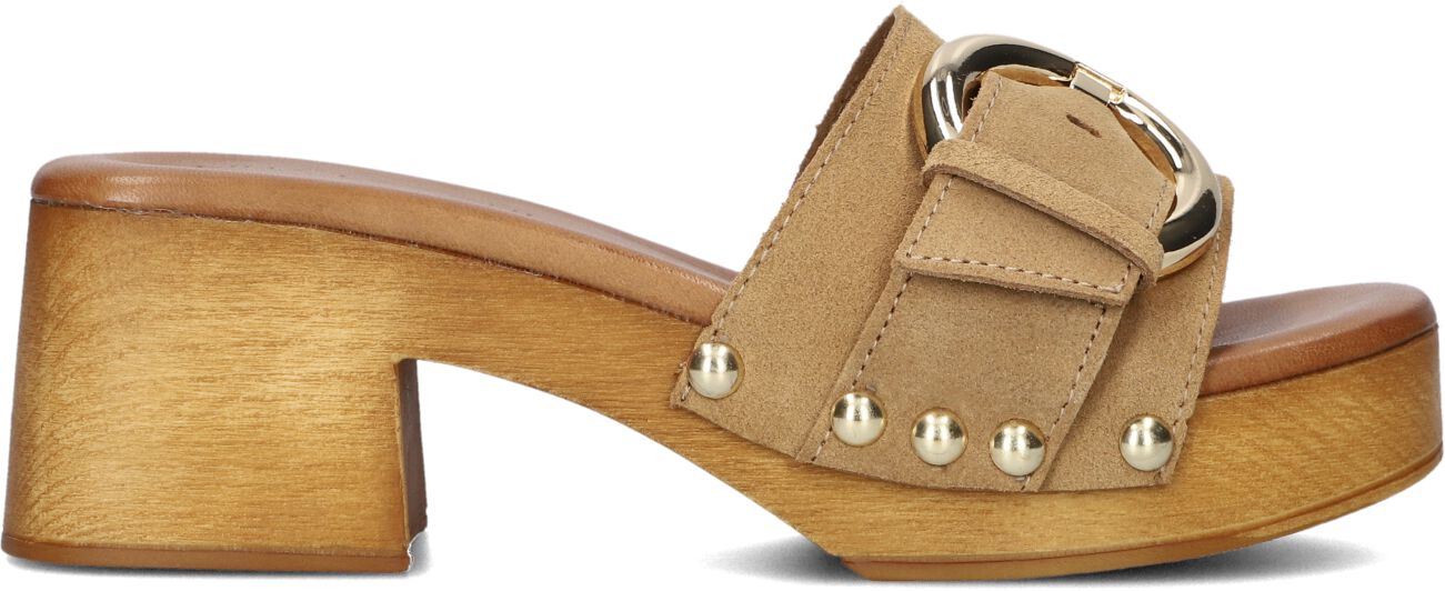 Lina Locchi Slippers
Dames 8961, Maat: 37, Materiaal: Suède, Kleur: Bruin