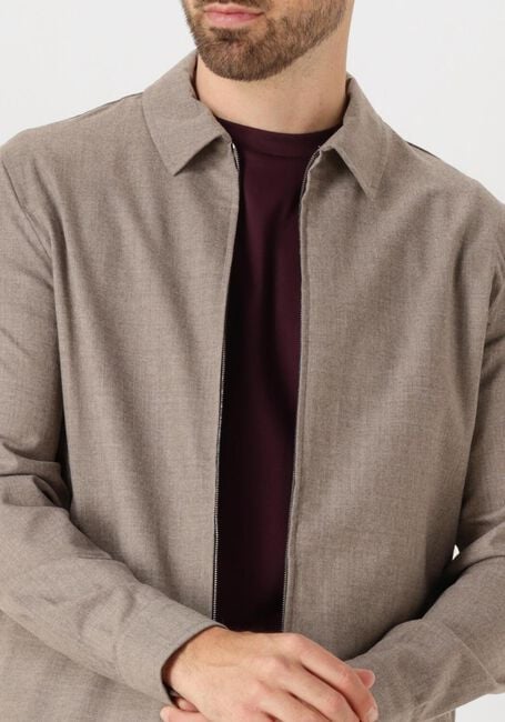 Beige VALENZA Overshirts COMBAT WOOL OVERSHIRT - large