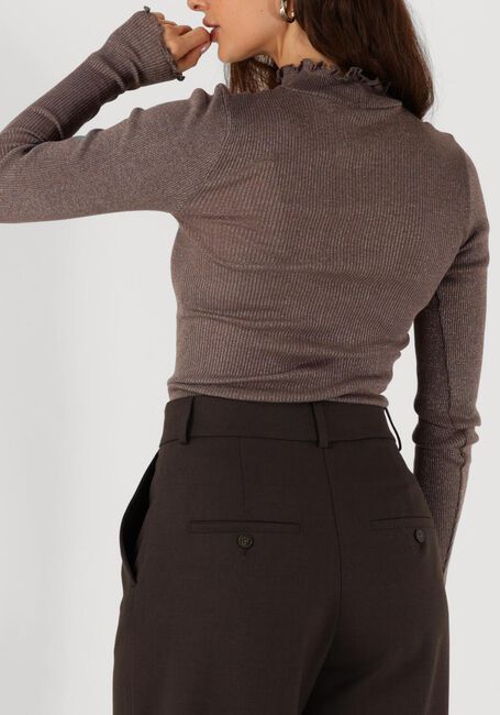 Taupe ROSEMUNDE Tops & T-shirts BOSTON TURTLENECK W/ LUREX - large