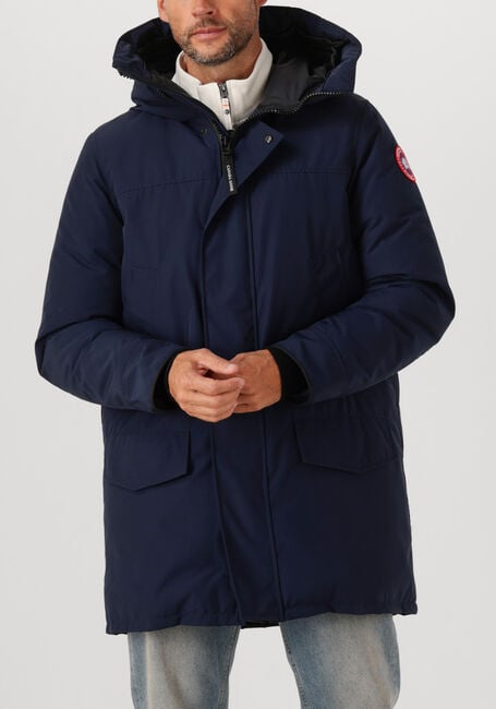 Donkerblauwe CANADA GOOSE Jassen LANGFORD PARKA 2052M - large