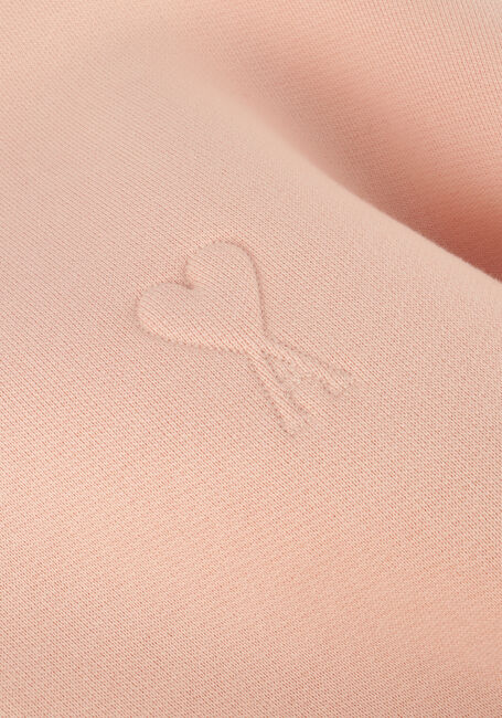 Roze AMI PARIS Trui EMBOSSED SWEATSHIRT - large