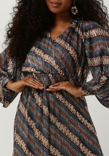 Multi IBANA Maxi jurk DONNA PRINT LUREX - large