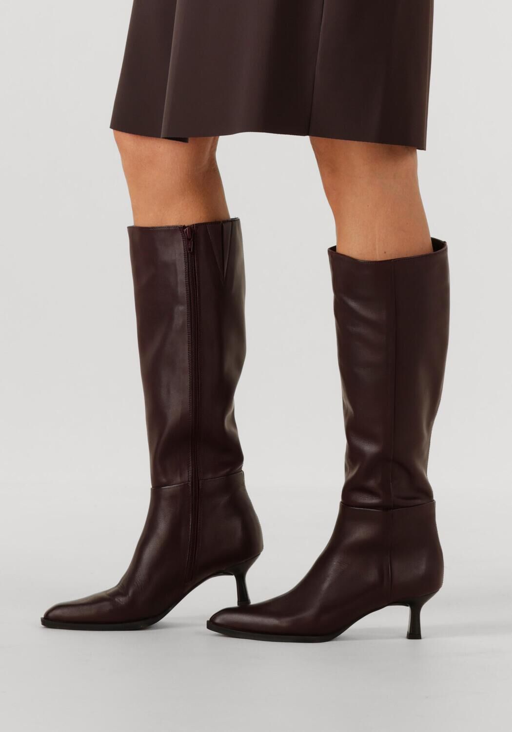 Rode UNISA Hoge laarzen LEBRAS - large